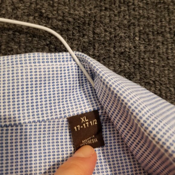 Men's Tasso Elba Button-Down LS Shirt size XL - Picture 4 of 9